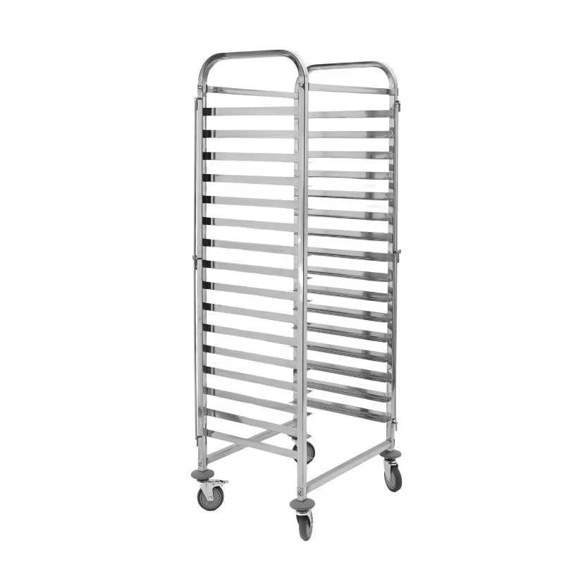 Carro Porta-tabuleiros Gastronorm 16 Níveis - GN 2/1