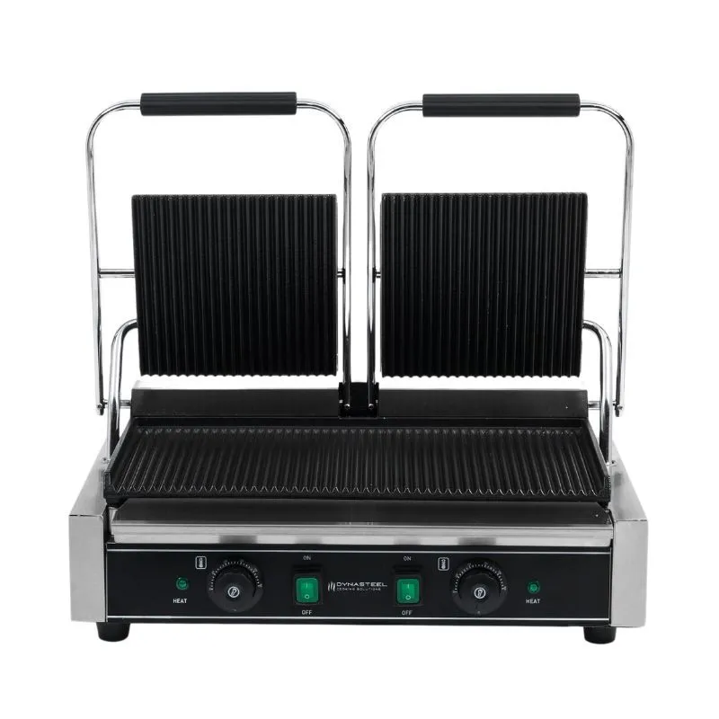 Grill Panini Duplo - Placas Ranhuradas