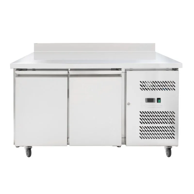 Mesa Refrigerada 2 Portas GN 1/1 - Profundidade 700 com Backsplash