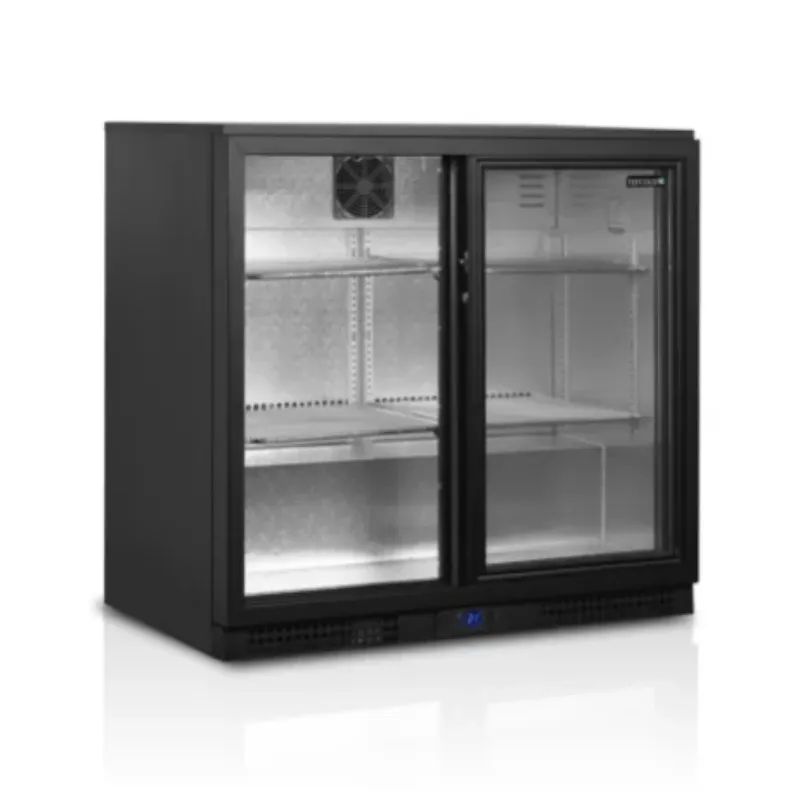 Bar Traseiro Refrigerado 2 Portas de Vidro Deslizantes - 182 L