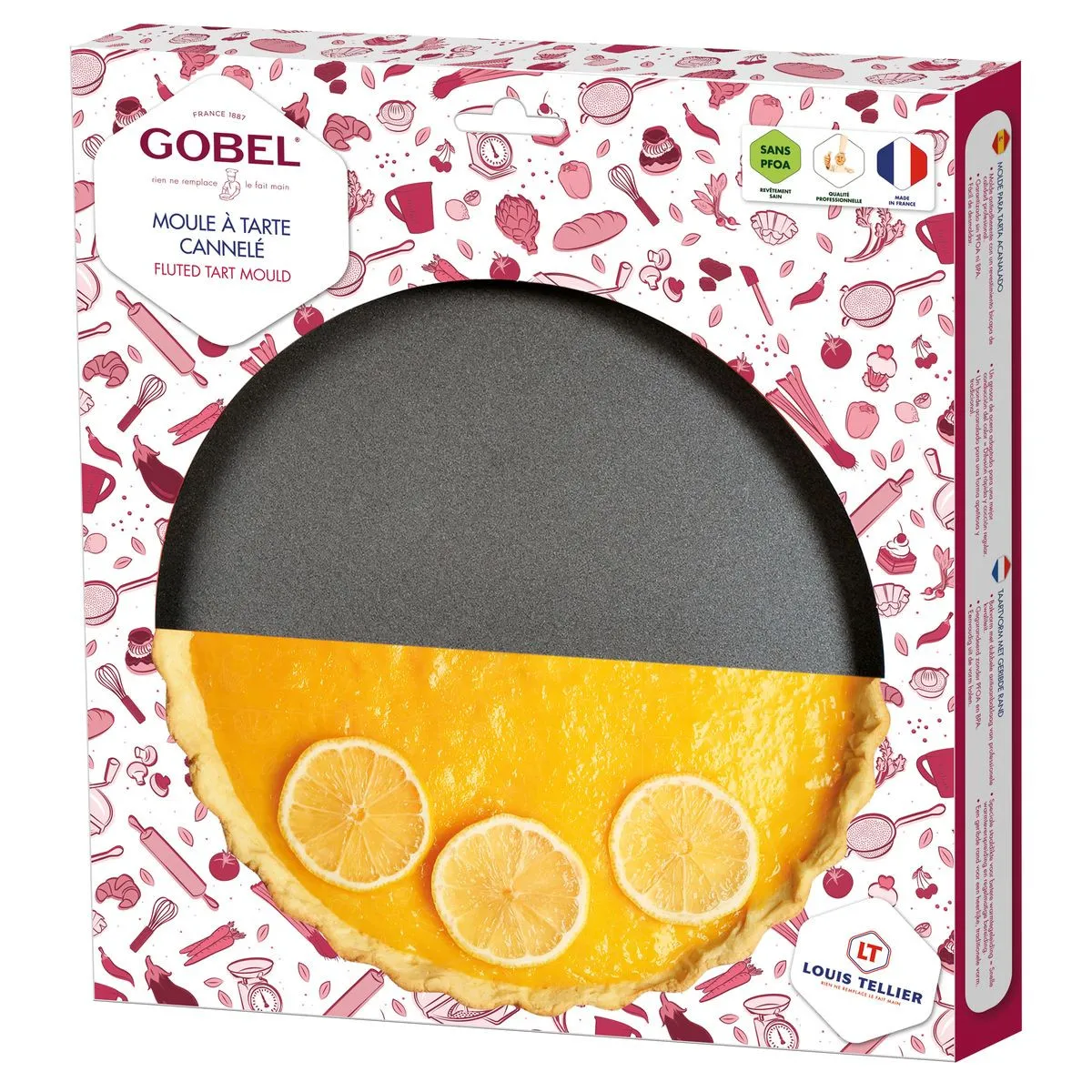 Pacote Receita Tarte de Limão Antiaderente