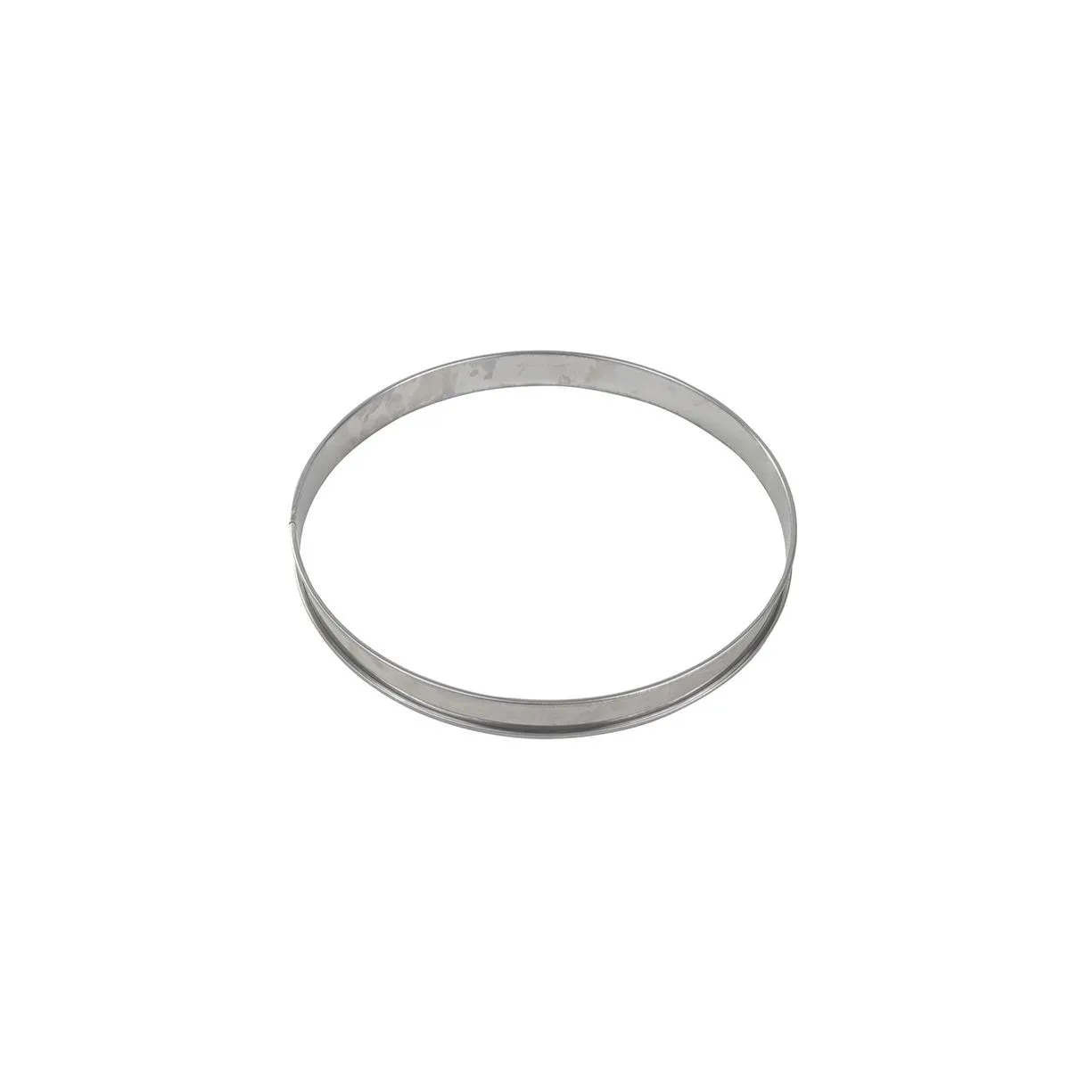 Cercle para Torta em Inox com Borda Enrolada - ⌀ 200 mm