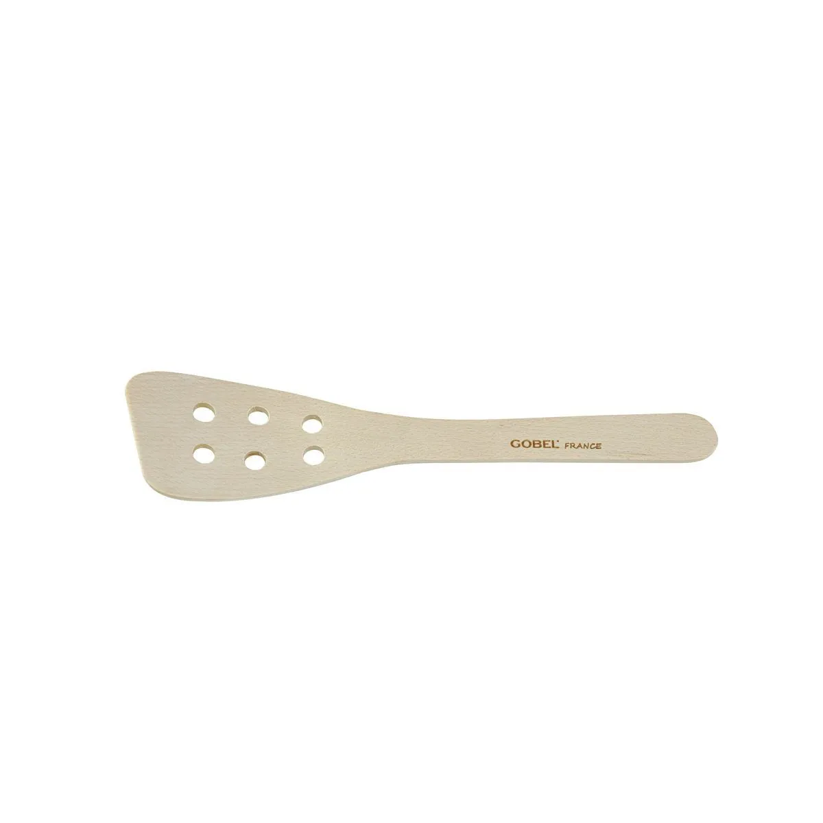 Espátula Curvada com Furos em Faia - 30 cm