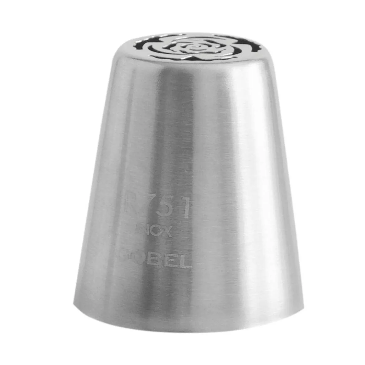 Douille Russa Flor em Inox R751 - ⌀ 25 mm