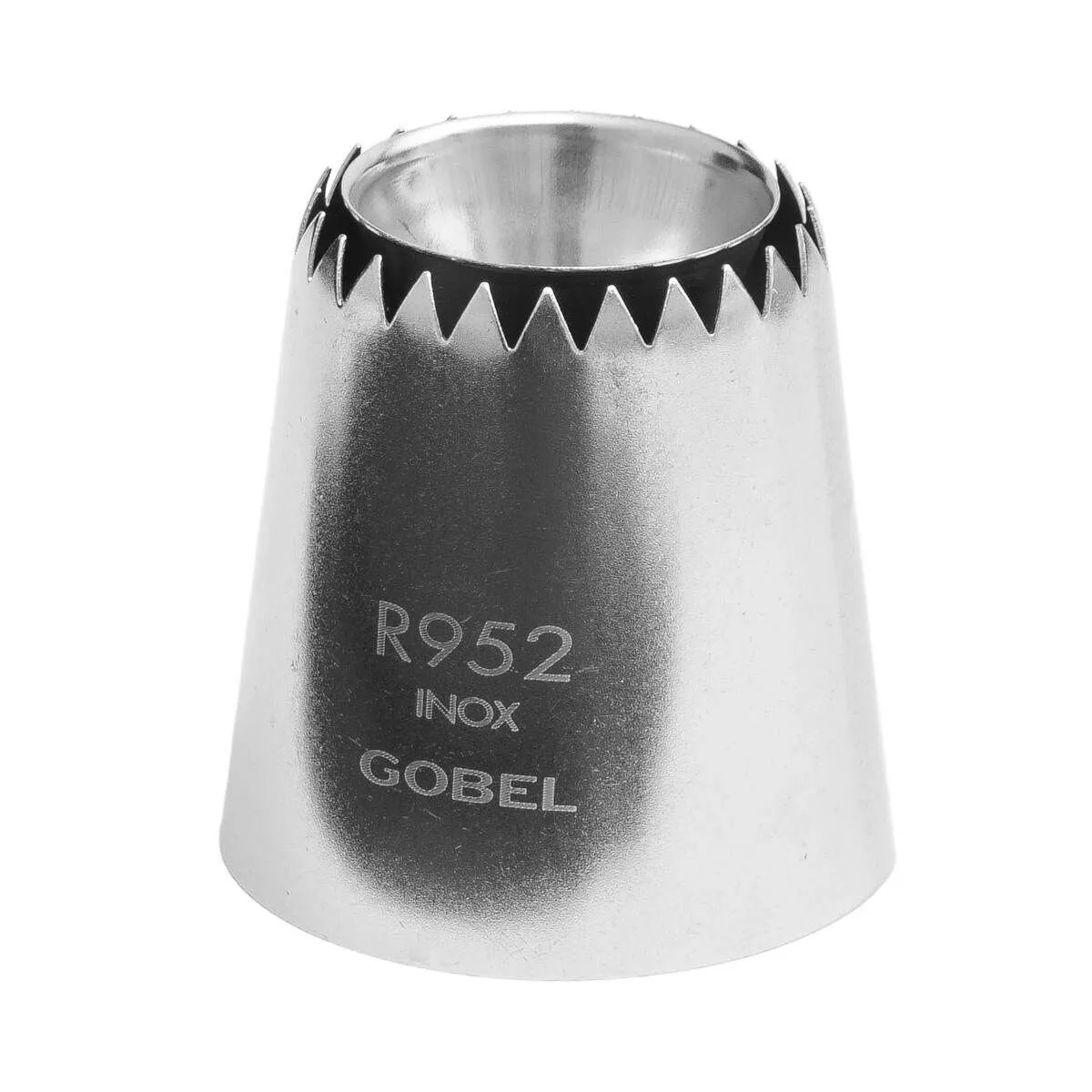 Douille Sultane Canelada Cone Raso Inox - ⌀ 30 mm