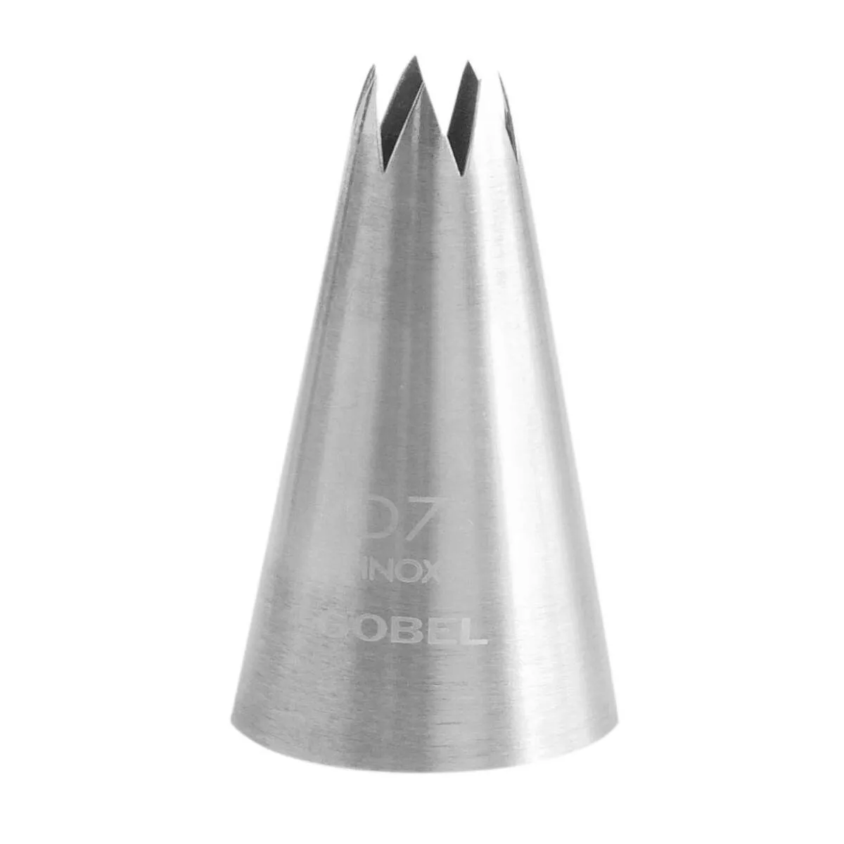 Bico Frisado em Inox com 7 Dentes - ⌀ 11 mm
