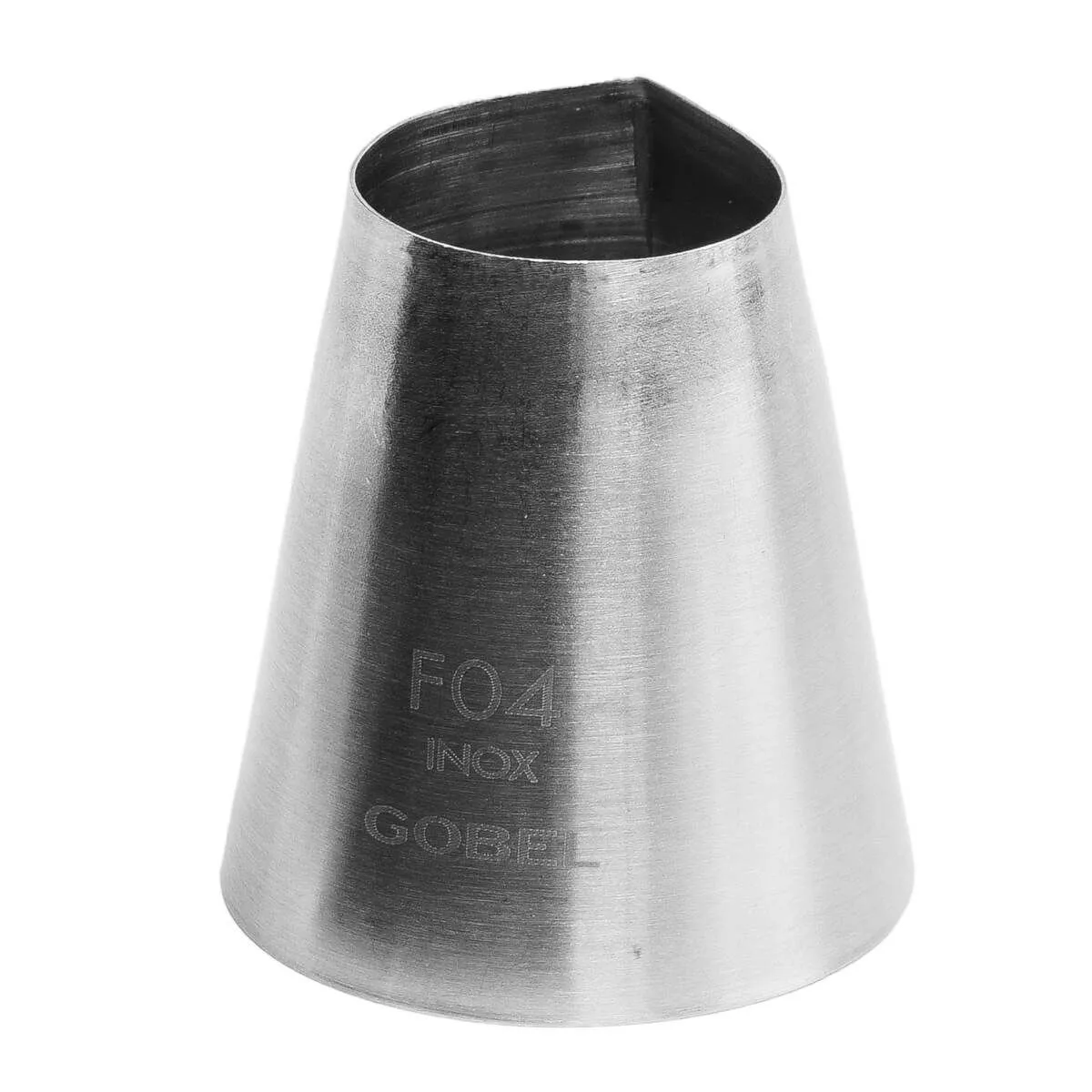 Soquete Geométrico Estriado Quadrado em Inox - ⌀ 26 mm