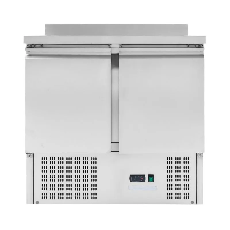 Mesa Refrigerada Positiva GN 1/1 Com Backsplash - 2 Portas