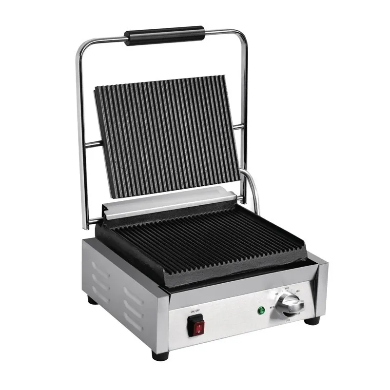 Grill de Contato Simples Bistro Estriado/Estriado - Recondicionado