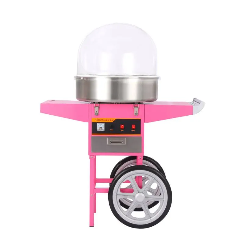 Máquina de Algodão Doce 52 cm com Tampa