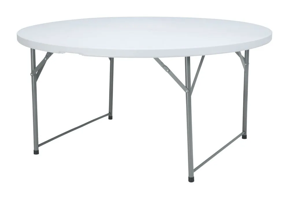 Mesa de Buffet Redonda Dobrável - Diâmetro 1500 mm