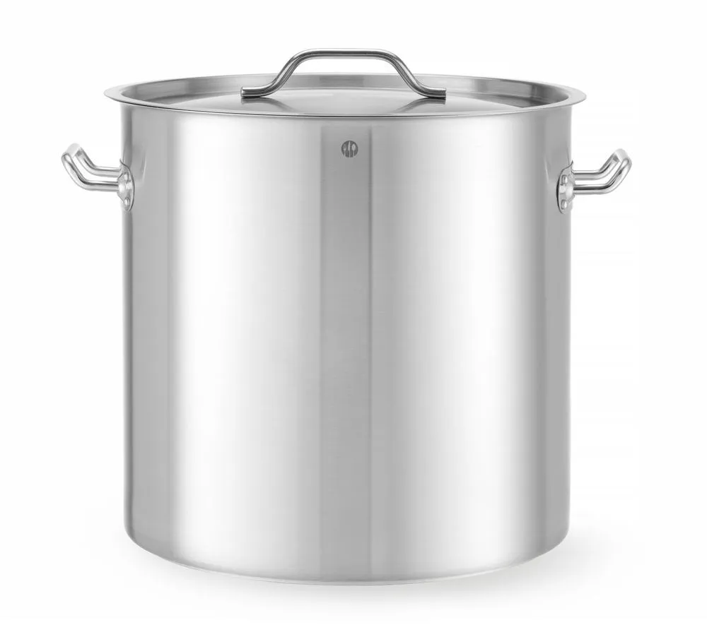 Panela com Tampa de Aço Inoxidável Budget Line - ø 40 cm - 50 L