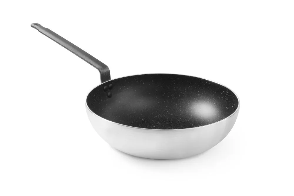 Wok em alumínio - 32 cm de diâmetro