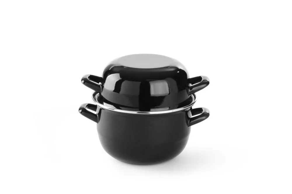 Cocotte de Mexilhões Esmaltada com Tampa - 2,3 L