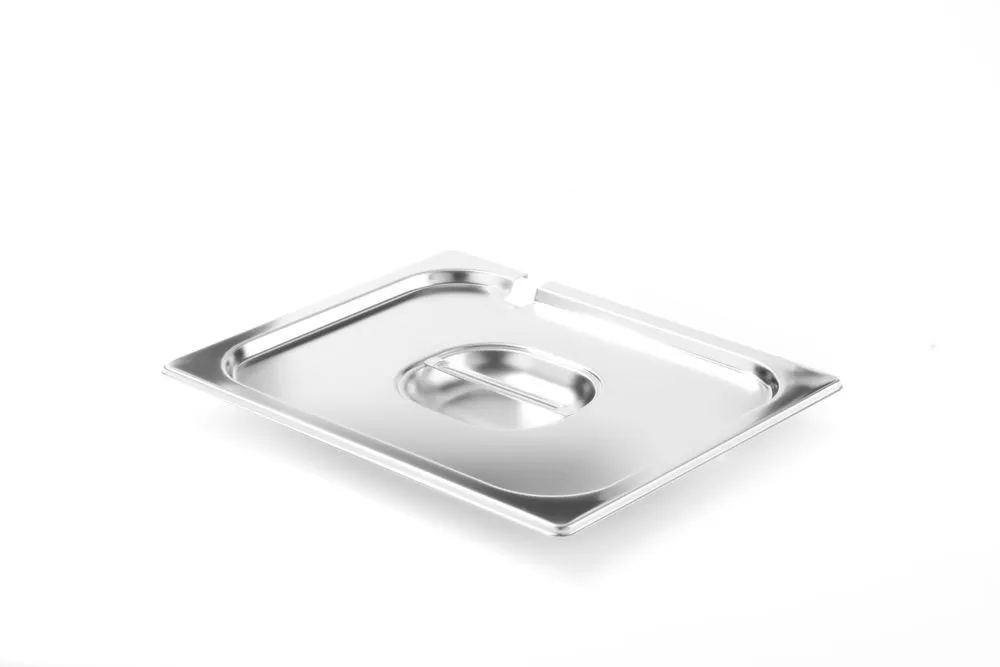 Tampa Gastronorm com Entalhe para Concha - GN 1/2