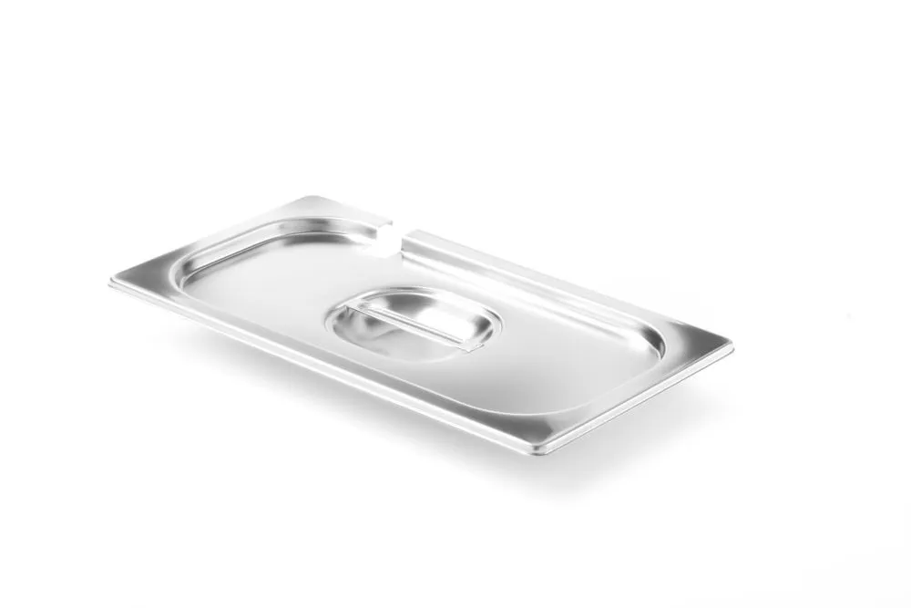 Tampa Gastronorm com Entalhe para Concha - GN 1/3