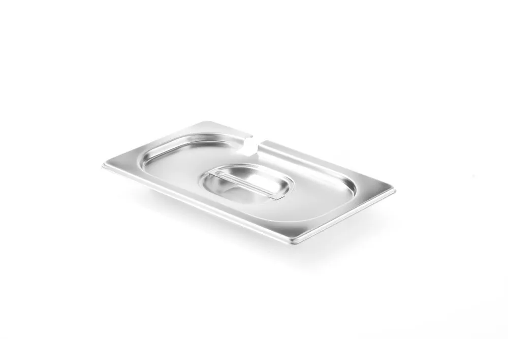 Tampa Gastronorm com Entalhe para Concha - GN 1/4
