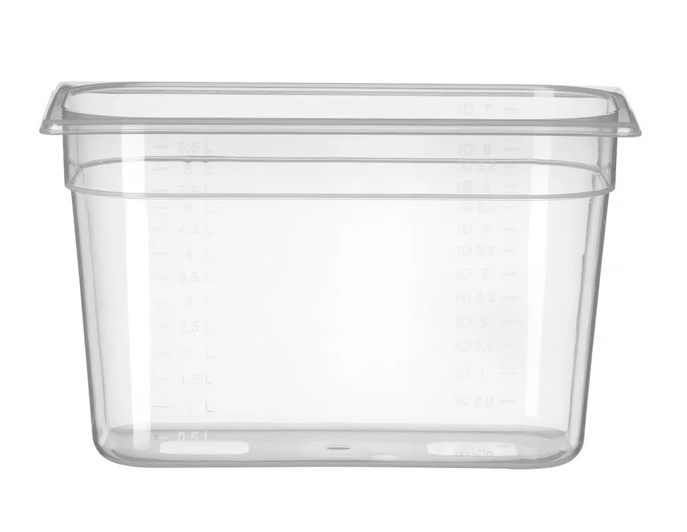Bandeja Gastronorm GN 1/3 em Polipropileno - Profundidade 200 mm - 7,8 L