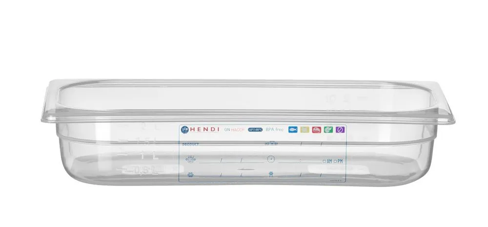 Caixa de Armazenamento Gastronorm GN 1/3 - 2,5 L - A 65 mm