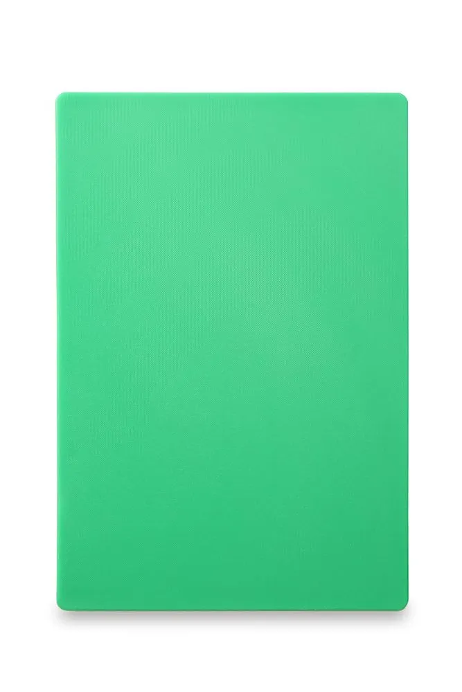 Tábua de corte HACCP - 600 x 400 mm - Verde - 18 mm de espessura