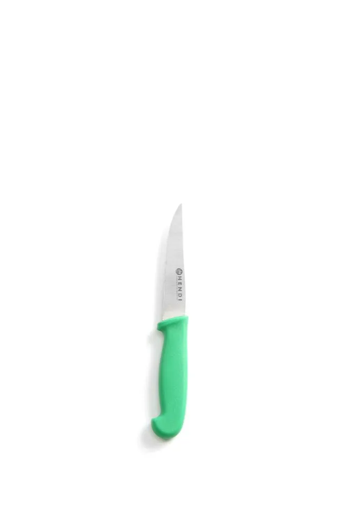Faca Universal Verde para Frutas e Legumes - Lâmina 10 cm