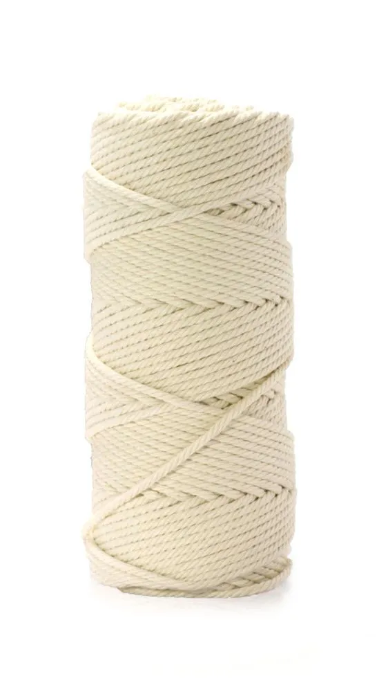 Corda de Roulade em Algodão Cru - 140 m