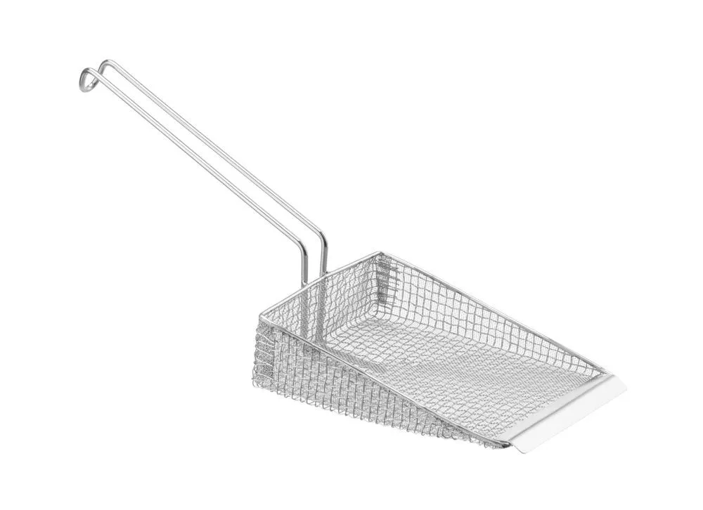 Descascador de batatas em aço inoxidável - Dupla grade - 225 x 175 mm