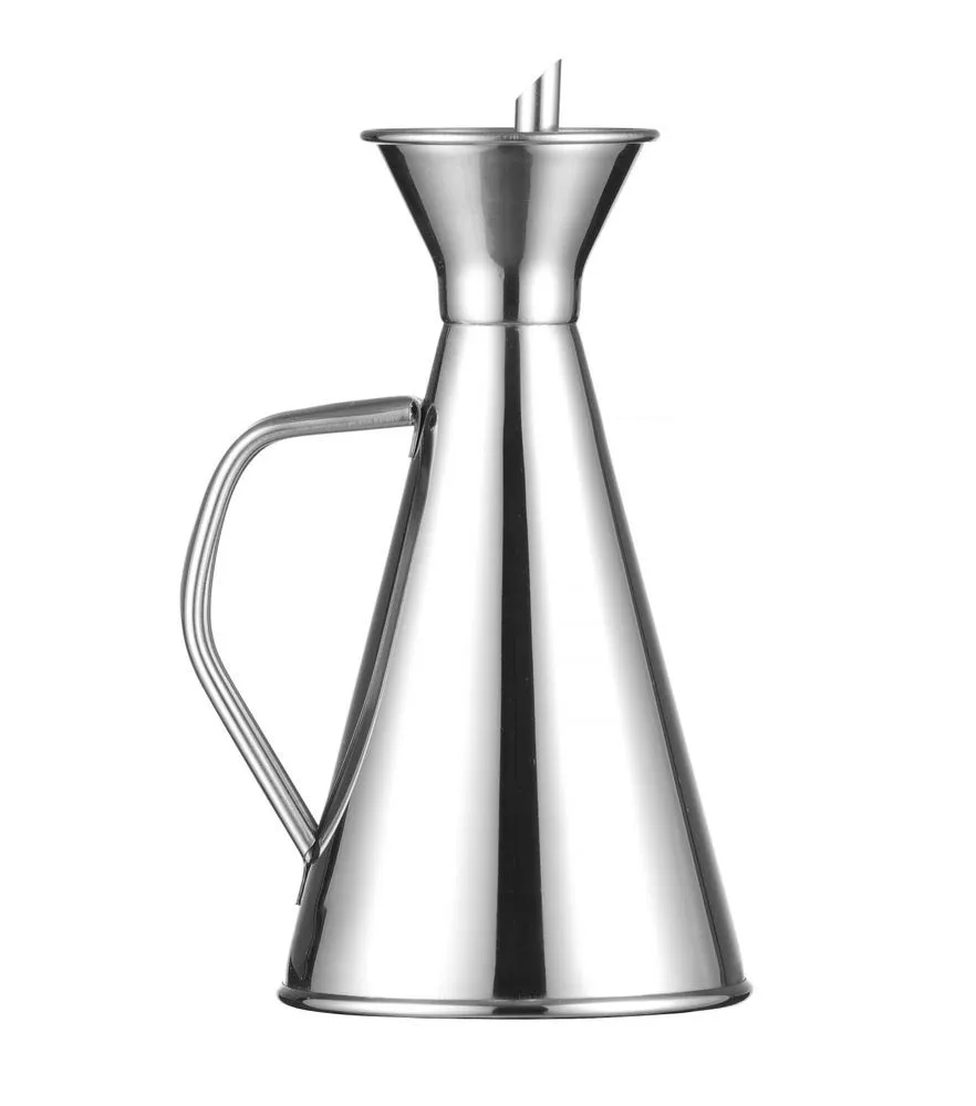 Bureta de óleo em aço inoxidável - 0,3 L
