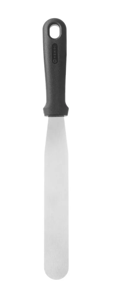 Espátula plana flexível em aço inoxidável com cabo em PP - 20,3 cm