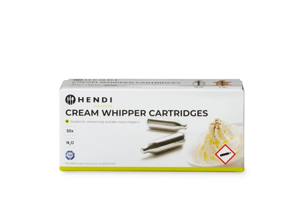 Cartuchos para Sifão de Chantilly - Lote de 50