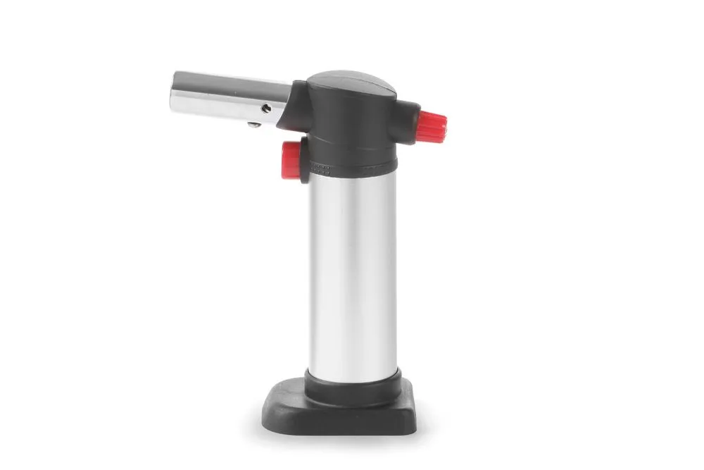Maçarico de cozinha com suporte