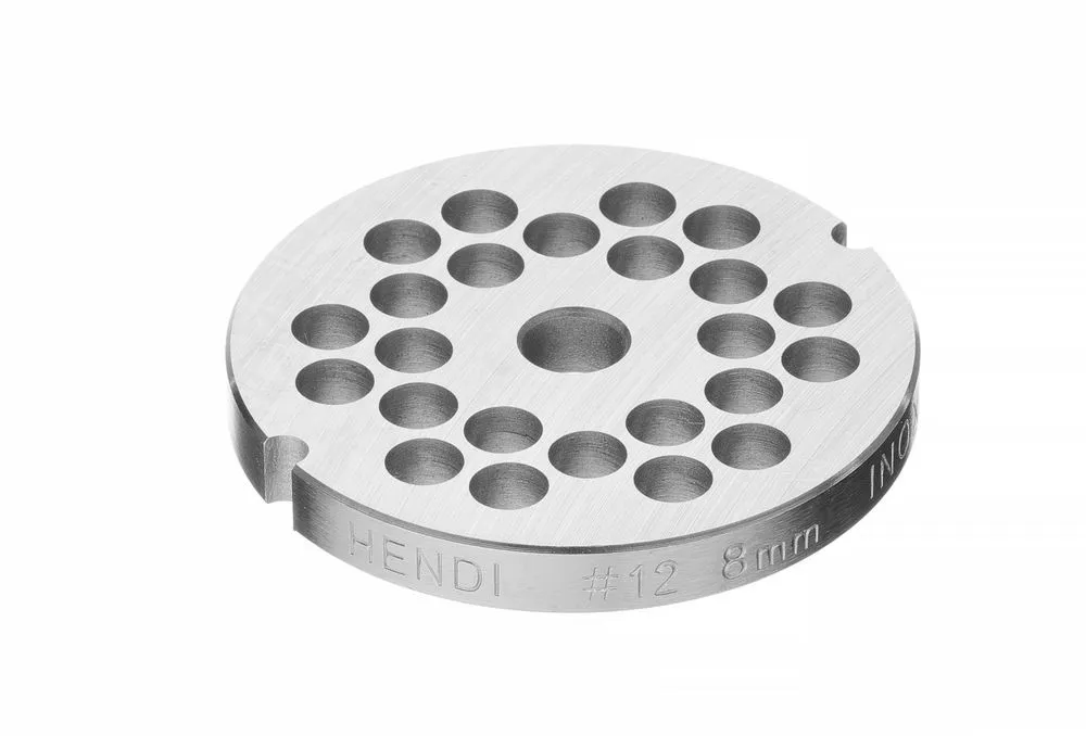 Placa perfurada para picador de carne Profi Line 12 - 8 mm