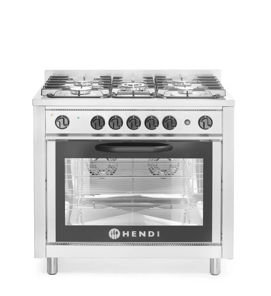 Fogão a gás - 5 bocas com forno elétrico