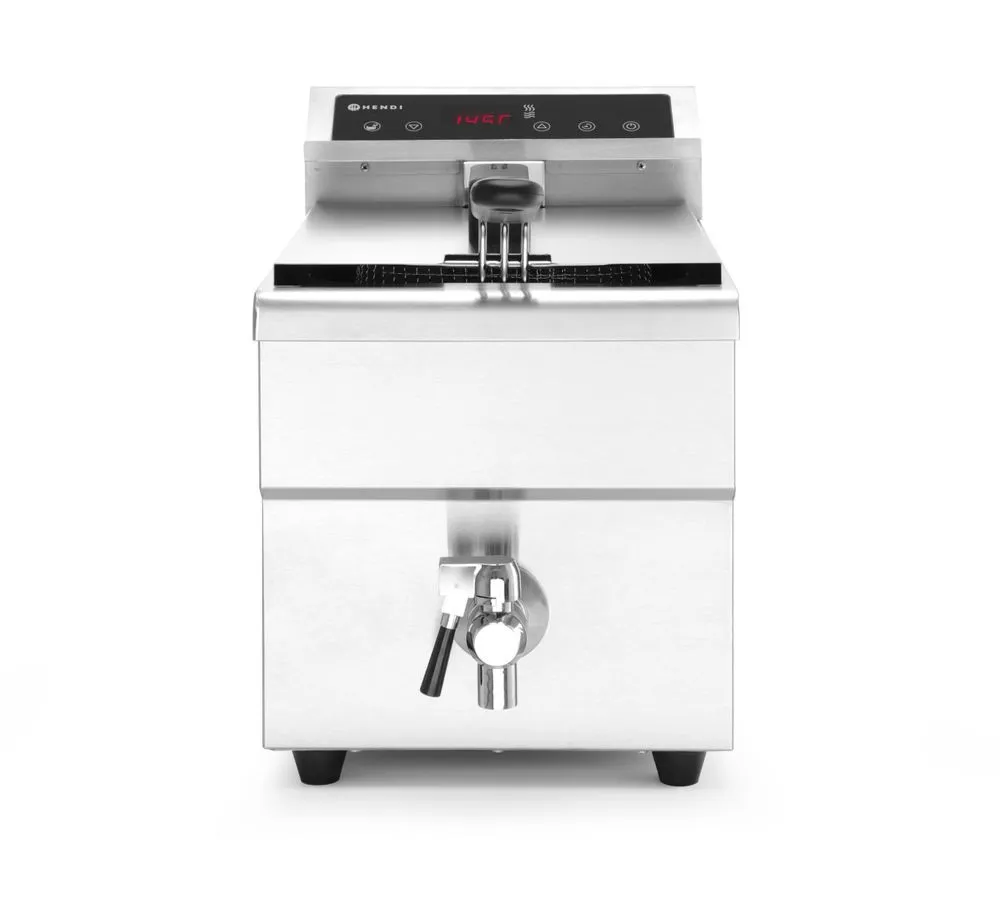 Fritadeira de Indução com Torneira de Drenagem - 8 L