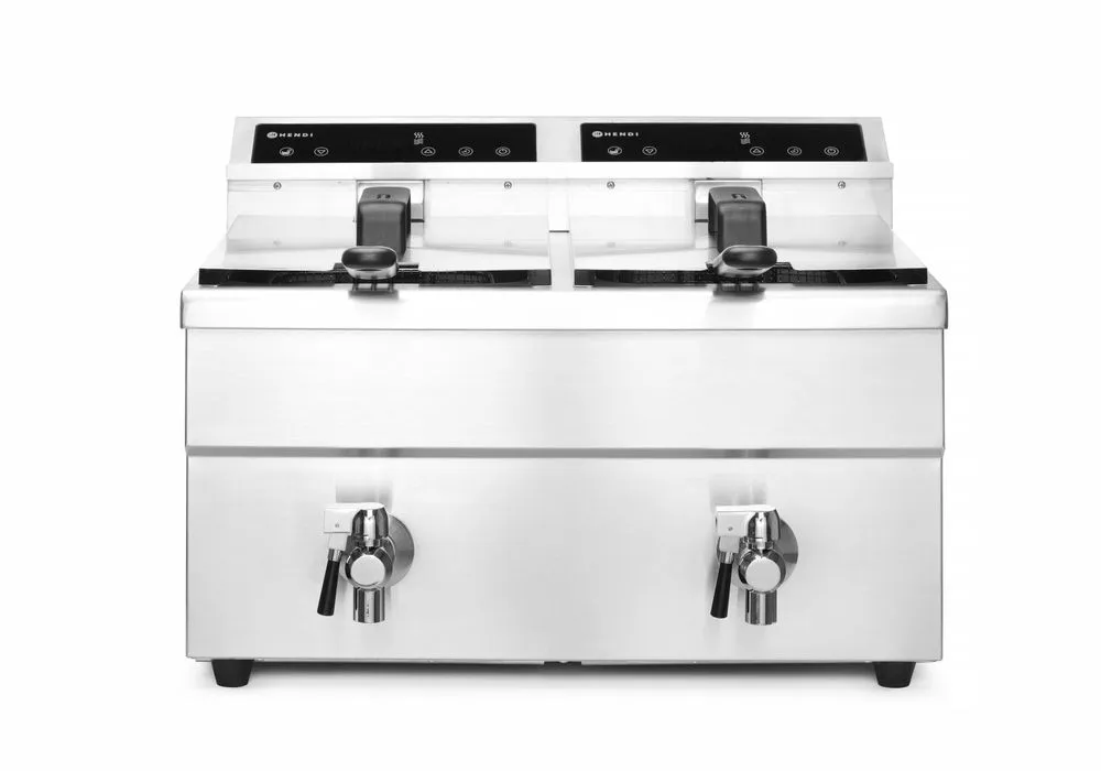 Fritadeira de Indução com Torneira de Drenagem - 2 x 8 L