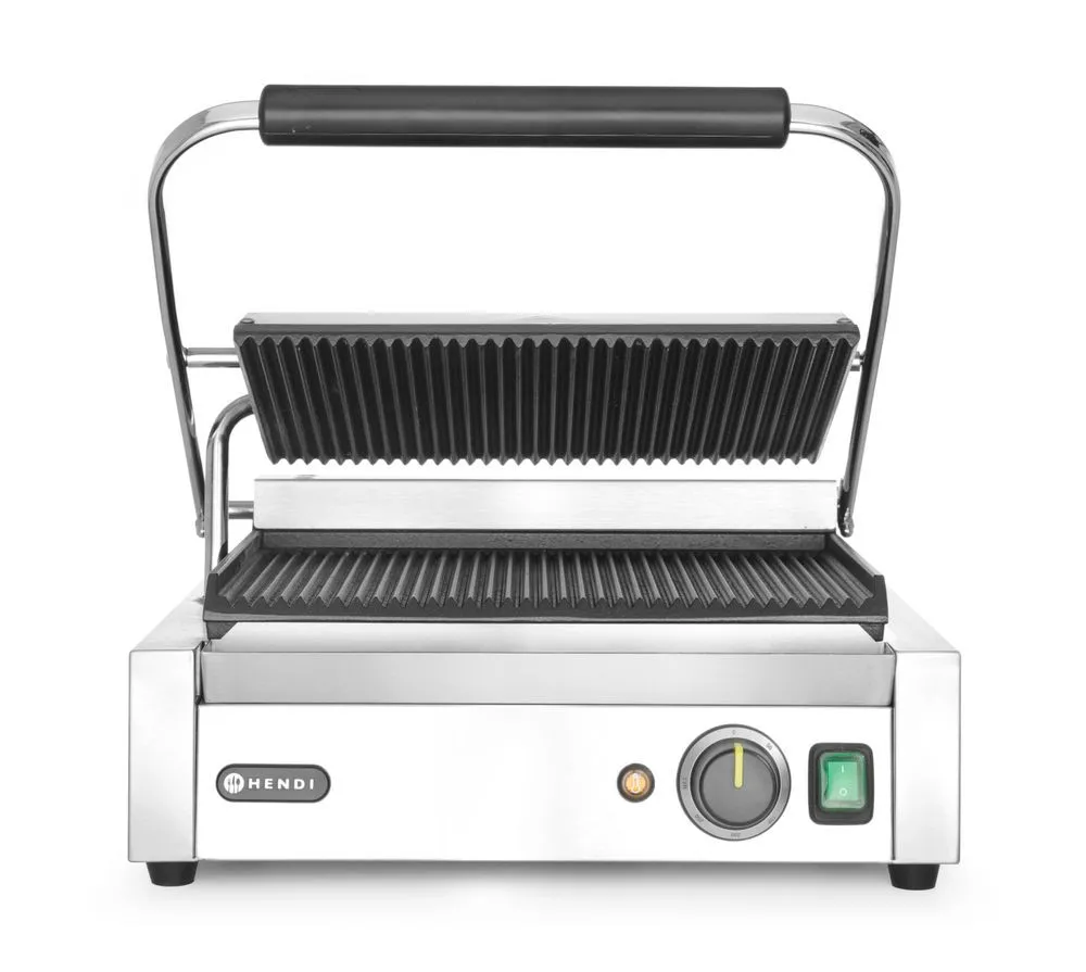 Grelhador de Contato "Panini" - Placas Estriadas - 340 x 230mm