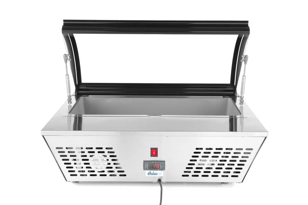 Vitrine Refrigerada para Salada - 4 GN 1/3 - 67 L