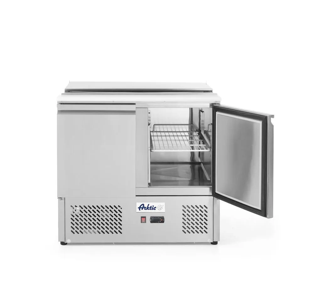 Saladette 2 portas - 300 L - 2 Cubas GN 1/1 e 3 Cubas GN 1/6
