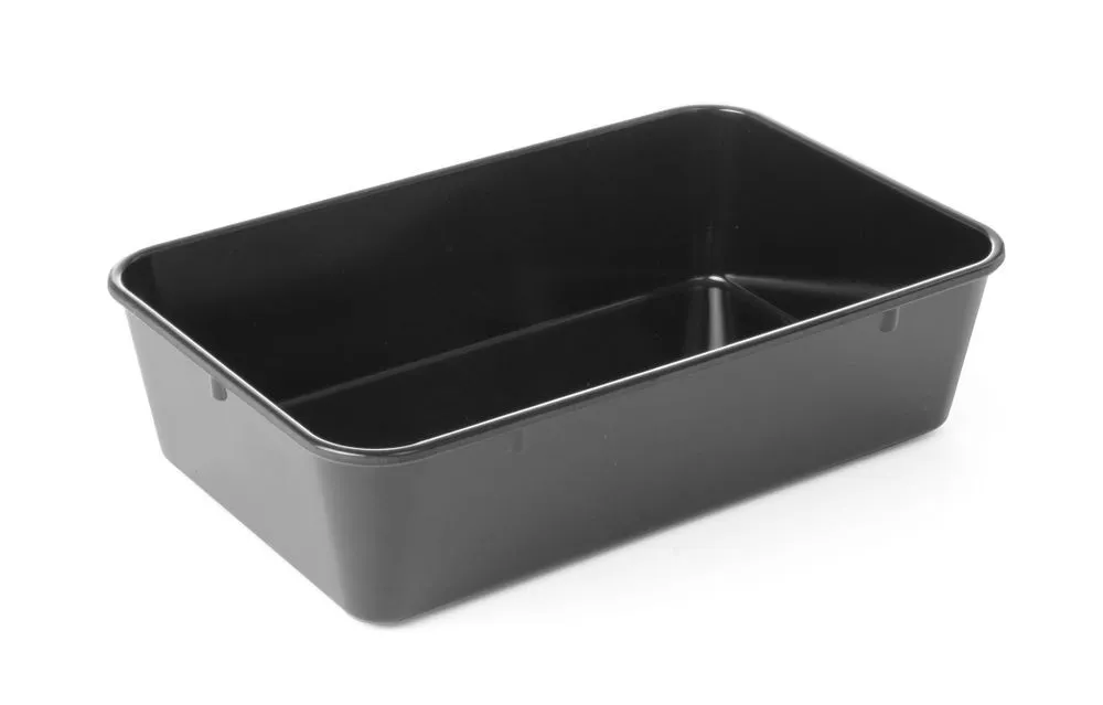 Bandeja de carne preta - 300 x 190 mm