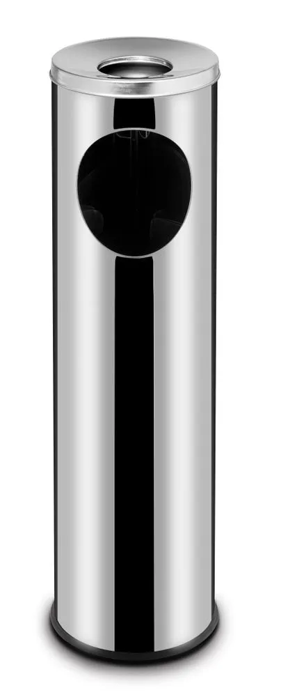 Lixeira com Cinzeiro - 200 mm de Diâmetro
