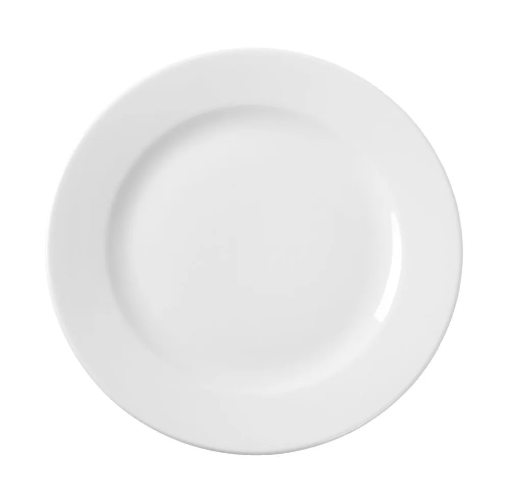 Prato Raso em Porcelana - 160 mm de Diâmetro