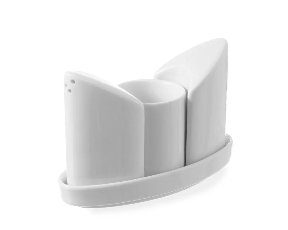 Serviço de louça em porcelana - 3 peças