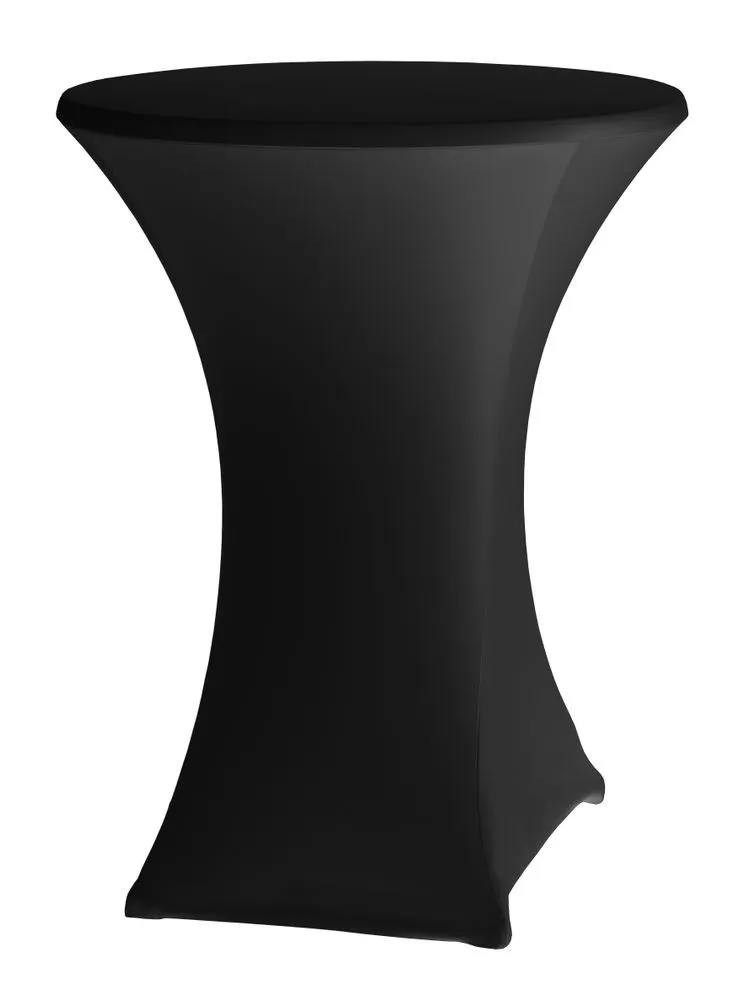 Capa para Mesa Alta Preta - 850 mm de Diâmetro
