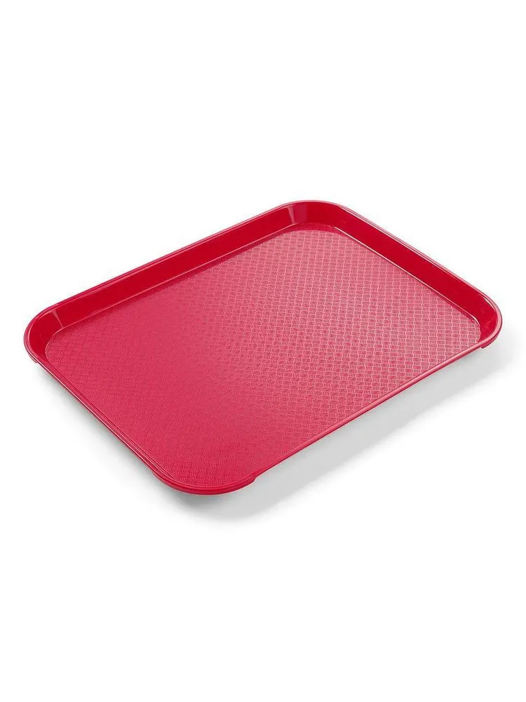 Tabuleiro Retangular Fast Food - Pequeno Modelo 265 x 345 mm - Vermelho