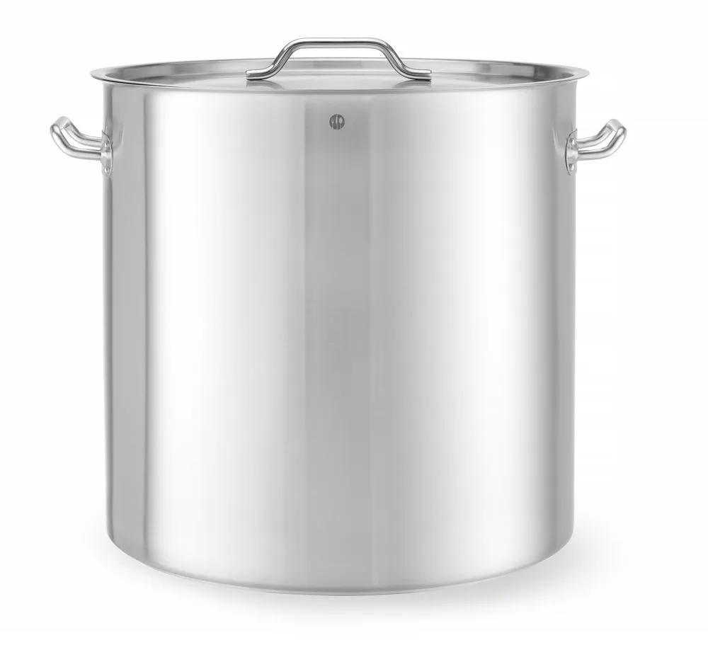 Panela com Tampa de Aço Inoxidável Budget Line - ø 50 cm - 98 L