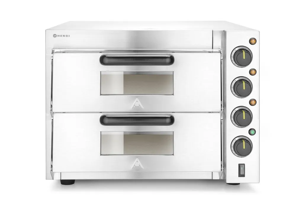 Forno de Pizza Compacto - 2 Câmaras