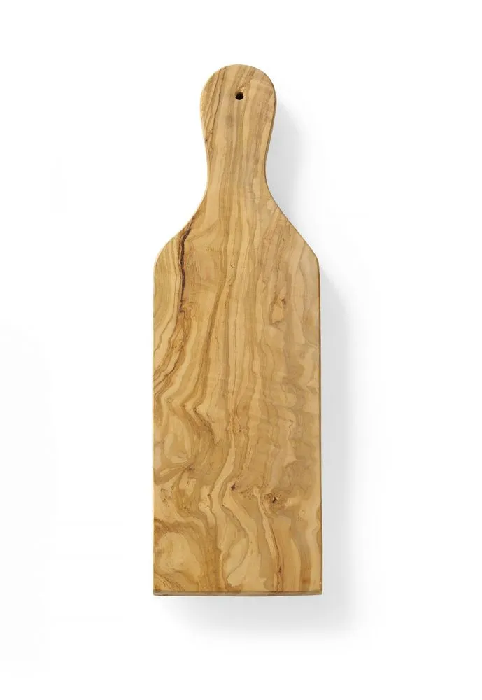 Tabuleiro de queijo em madeira de oliveira - 350 x 120 mm