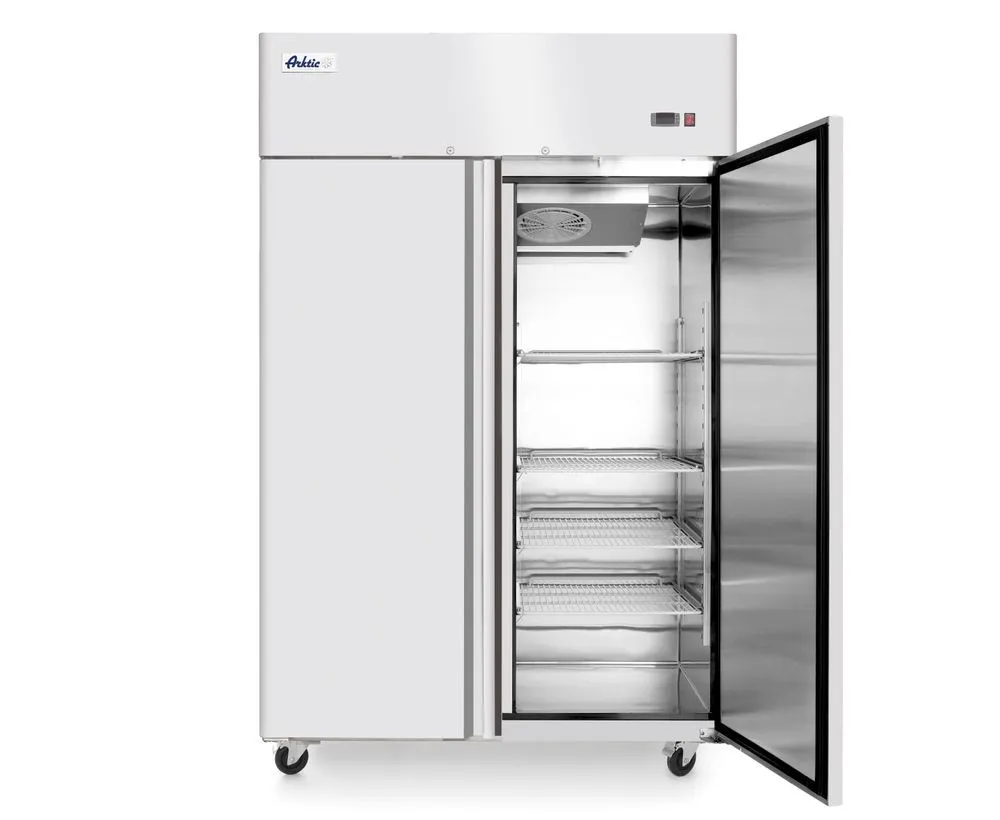 Armário Refrigerado Positivo em Aço Inoxidável 2 Portas - 1240 L