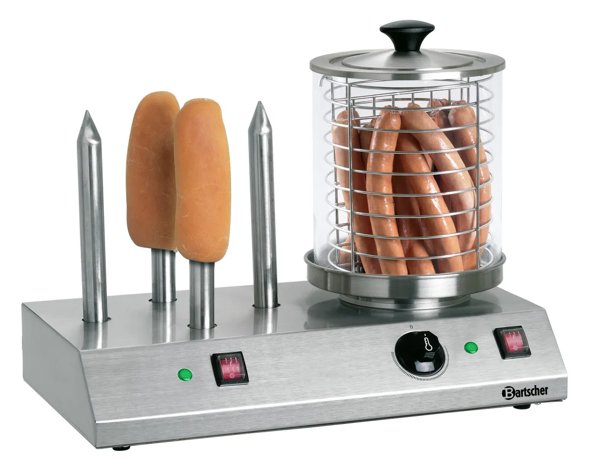 Máquina de cachorro-quente - 4 torradas