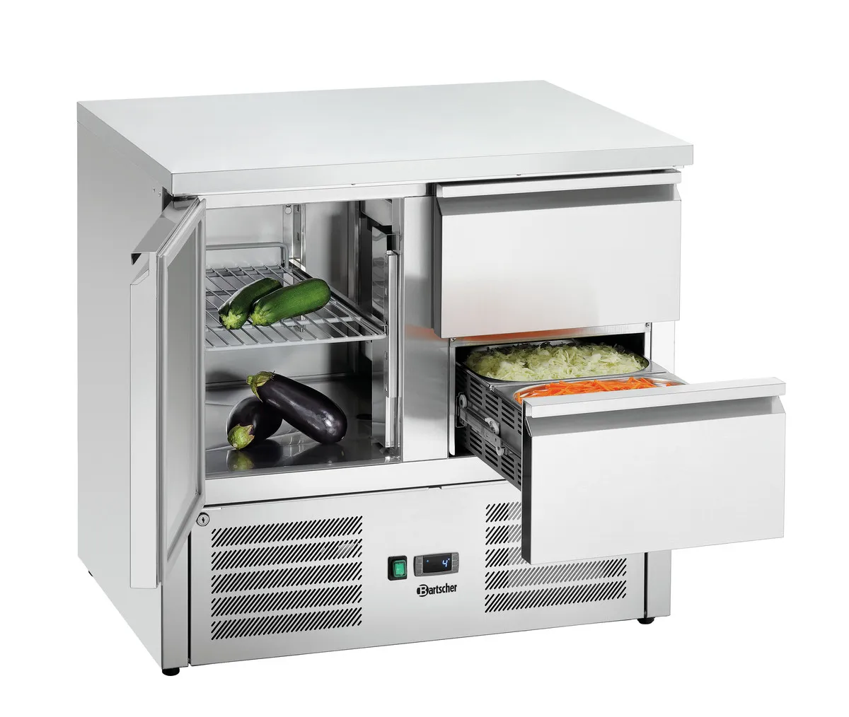 Mesa Refrigerada - 2 Gavetas e 1 Porta
